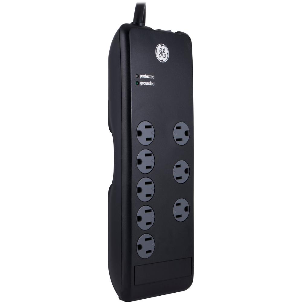 GE 8Outlet Surge Protector with 4 ft. Cord, Black37451 The Home Depot