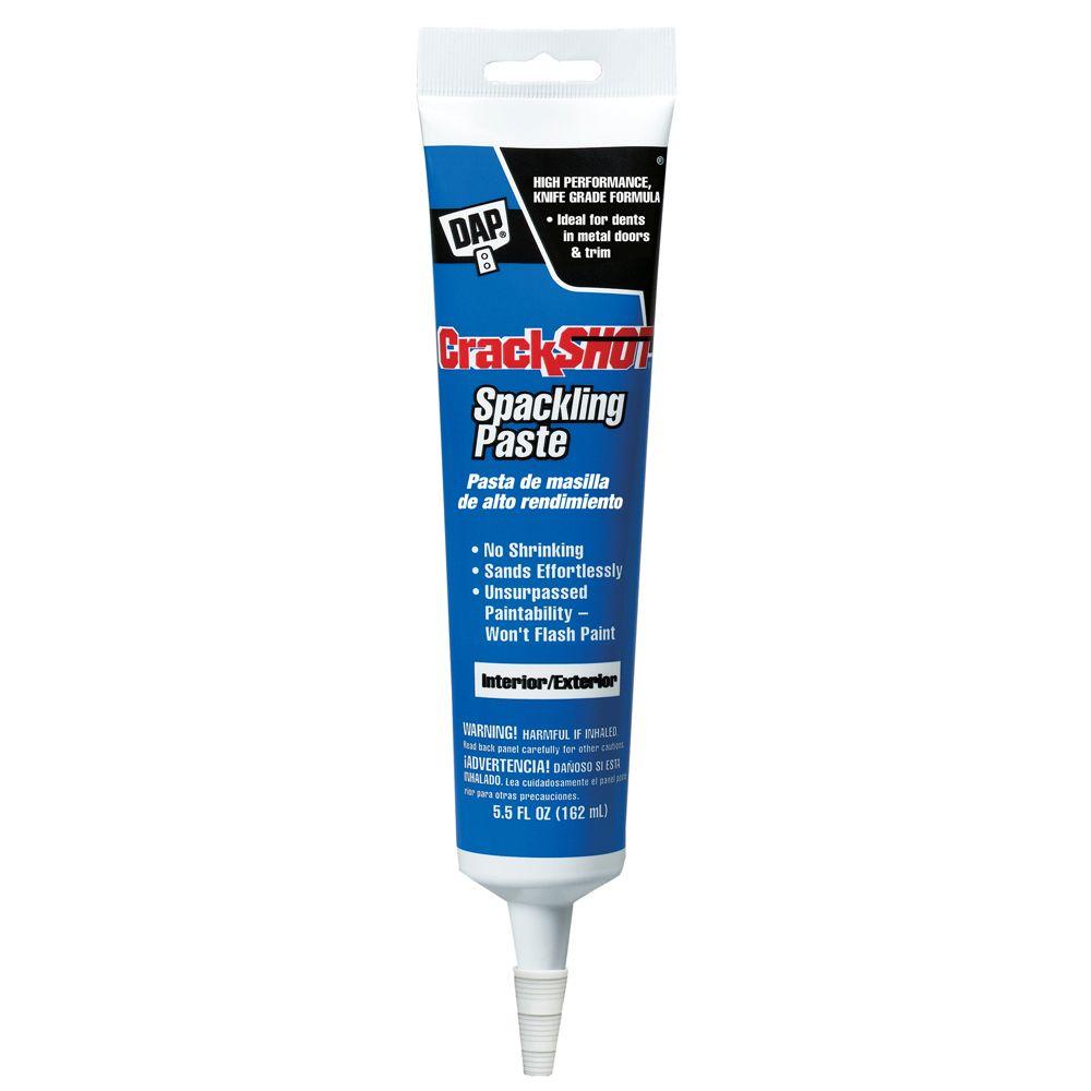 DAP 5.5 oz. Crackshot HighPerformance Spackling Paste7079812370 The