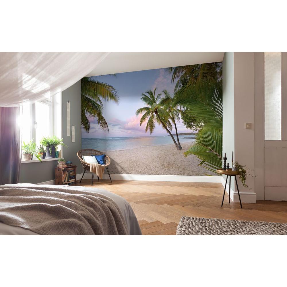 Komar 145 in. H x 98 in. W Paradise Morning Wall MuralXXL4528 The
