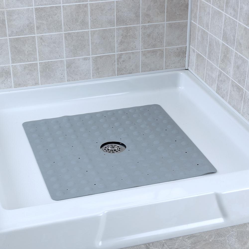 Gray Bathtub Mats Bath Safety The Home Depot