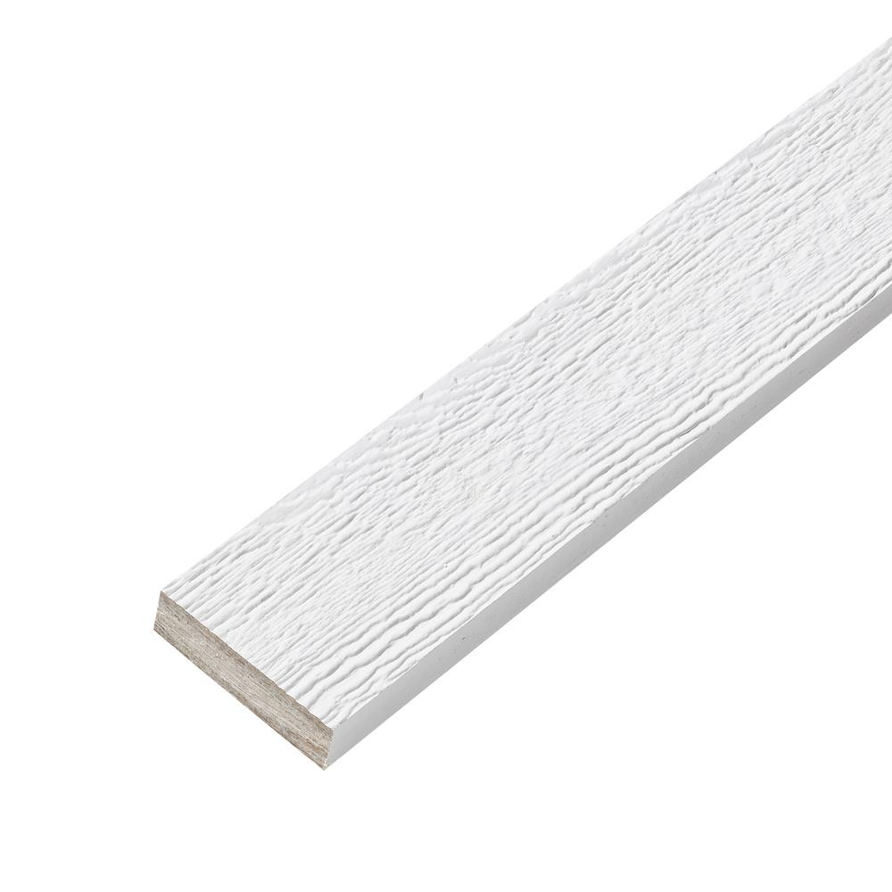 5/4 in. x 4 in. x 16 ft. White Woodgrain Composite 5/4 in. x 4 in. x 16 ft. White Woodgrain Composite