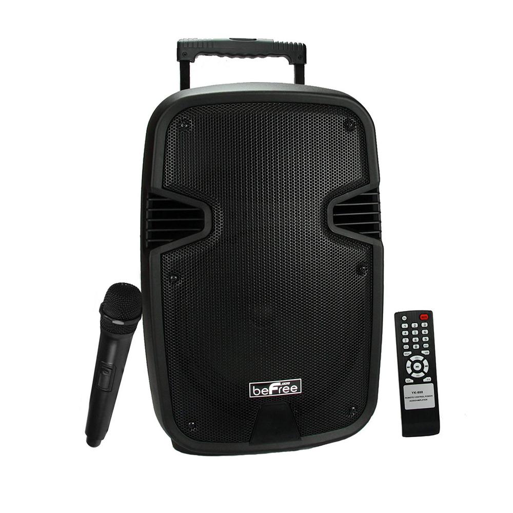 BEFREE SOUND 10 in. Portable Bluetooth Speaker with Party