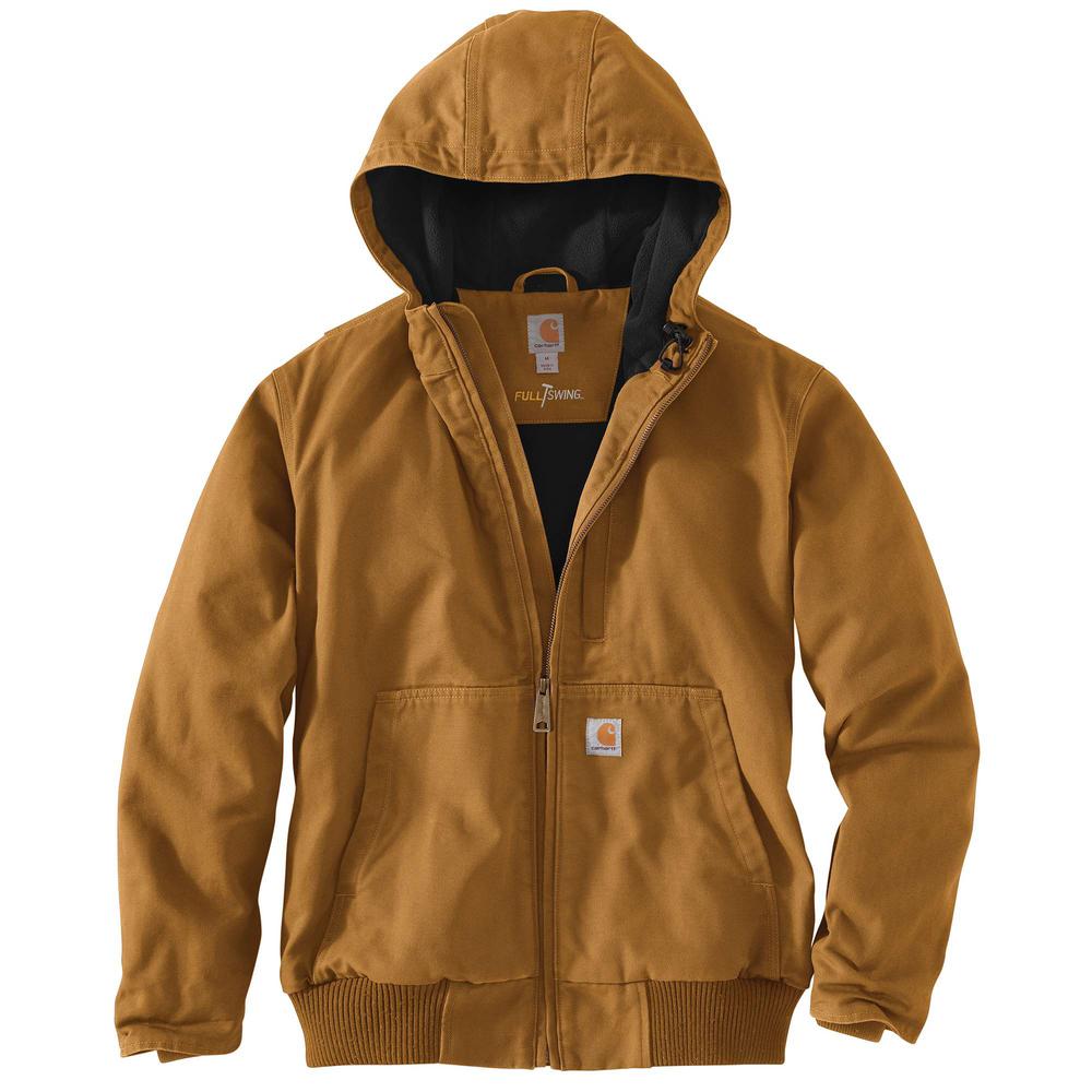 carhartt full swing jacket brown