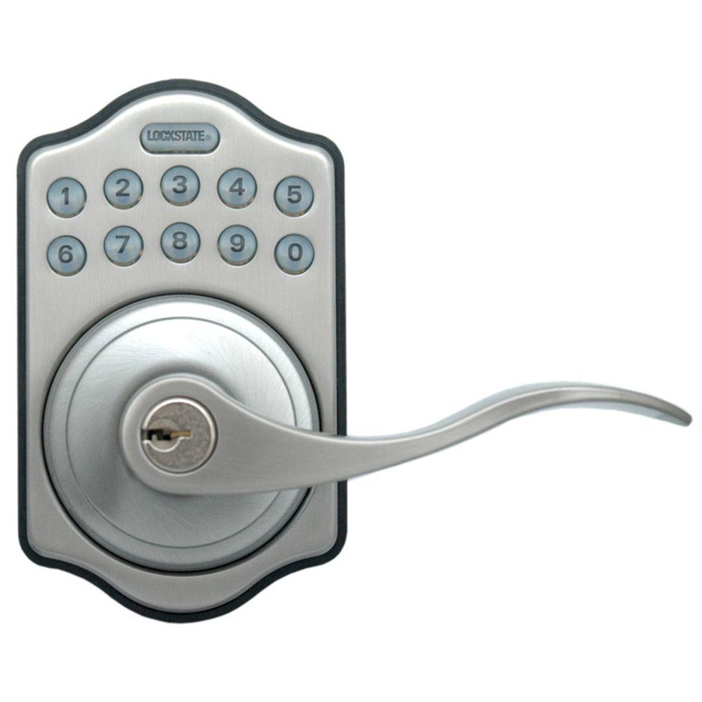 electronic keypad door knob