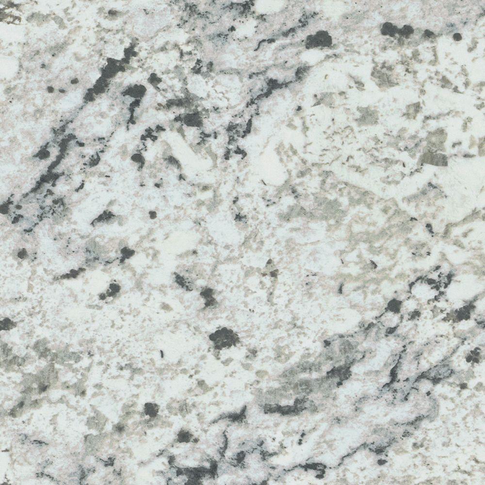 FORMICA 5 in x 7 in Laminate Sample in Carrara Bianco