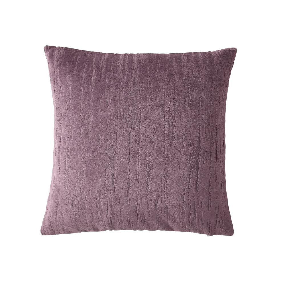 Morgan Home Morgan Home Purple Solid 18 In Throw Pillow Cover