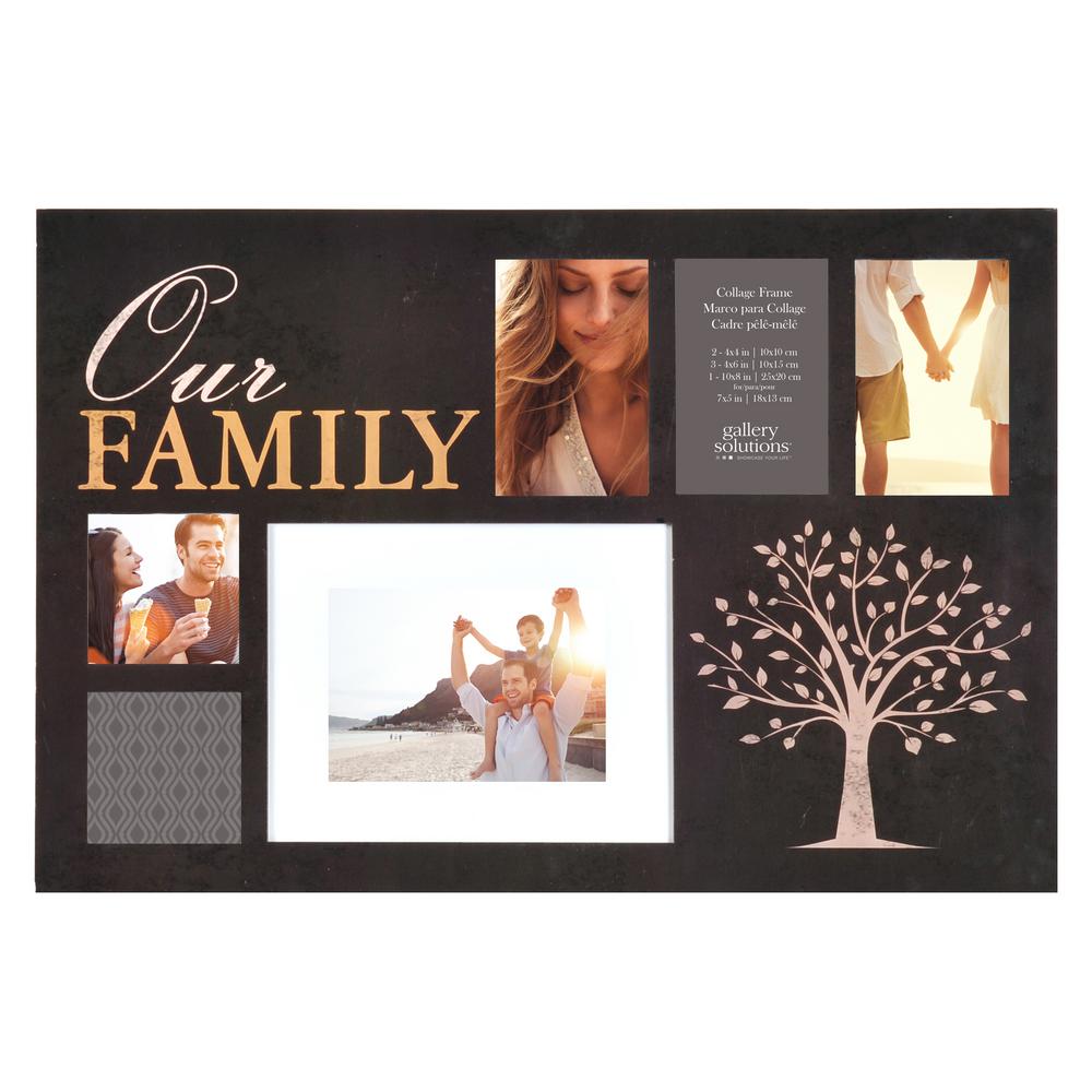 Pinnacle 6 Opening 4 In X Family Picture Frame