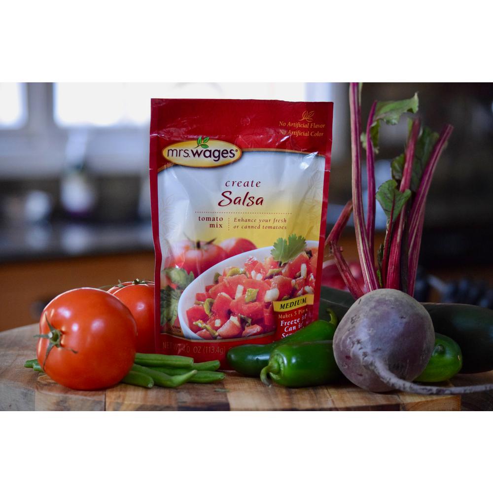 Mrs. Wages Medium Salsa Tomato Canning Mix (12-Pack) by Mrs. Wages