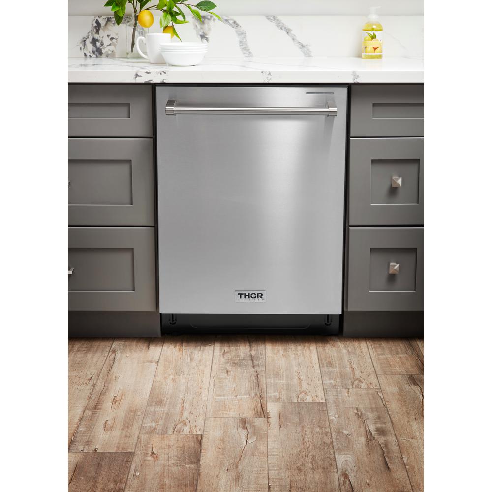 dishwasher in kitchen
