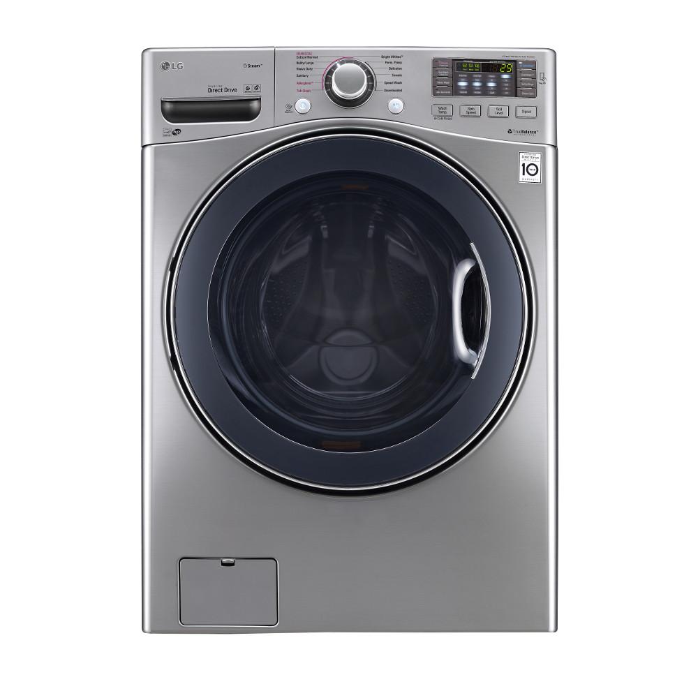Lg Electronics Stackable Washers Dryers Liances The High Efficiency Front Load Washer With Steam And Turbowash In
