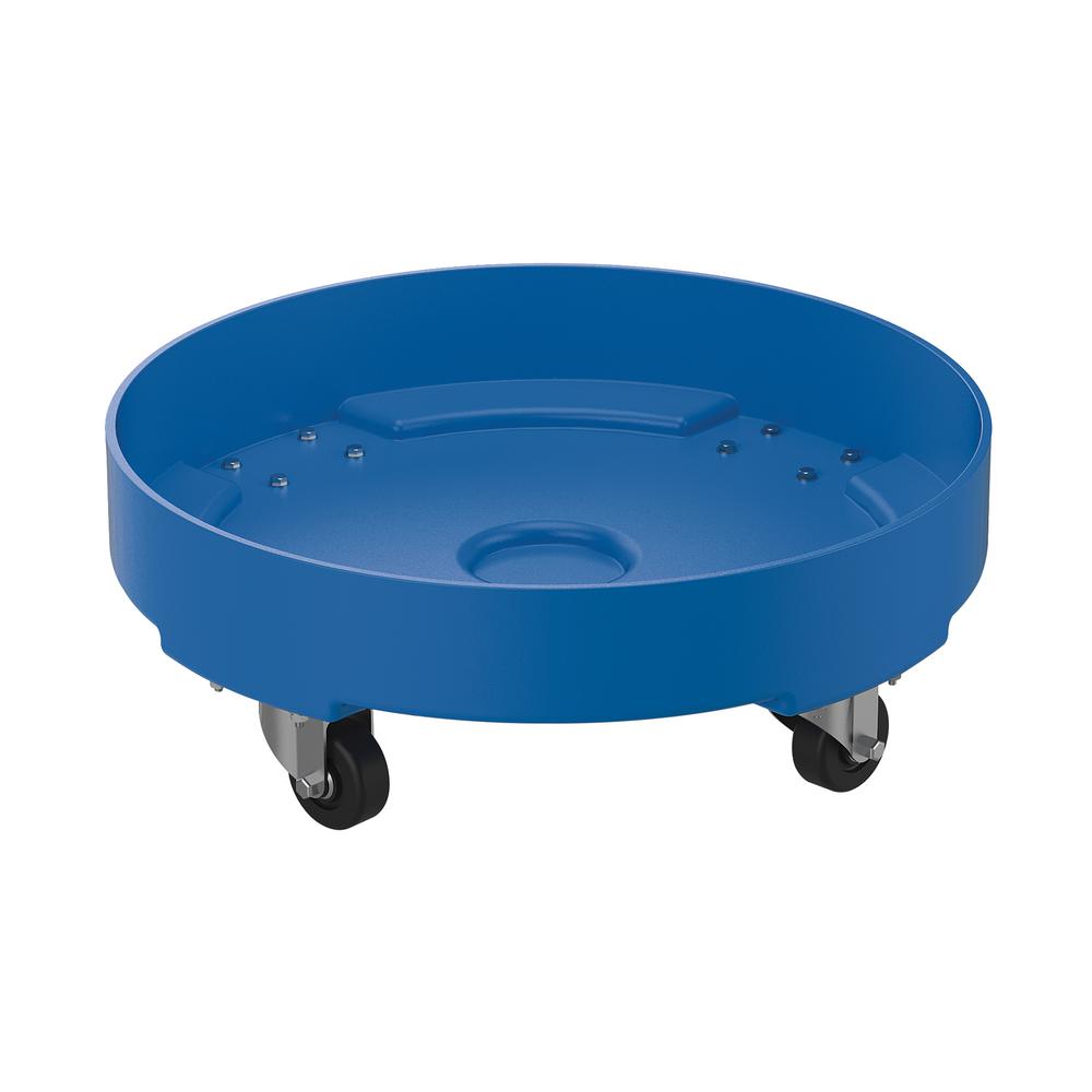 Vestil 55 Gal Drum Dolly Ld Poly Blue Drum Dp Ld 55 Bu The Home Depot 2661