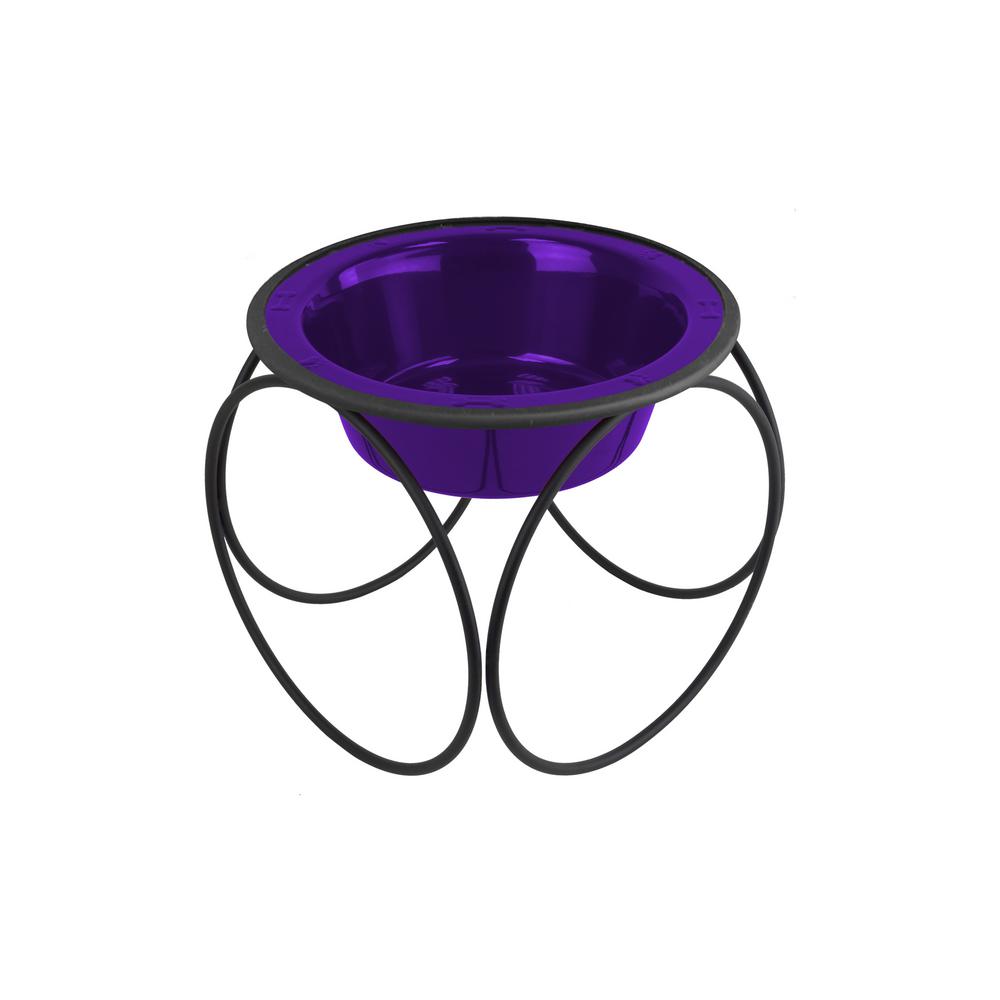 Platinum Pets Platinum Pets Olympic Diner Feeder With Stainless