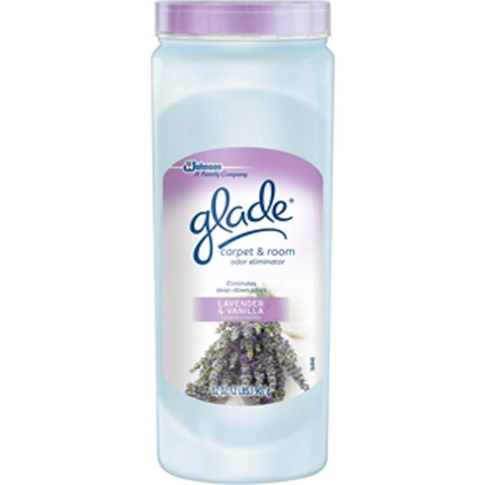 Glade 32 Oz Lavender And Vanilla Carpet And Room Odor Eliminator 6 Pack 71959 The Home Depot