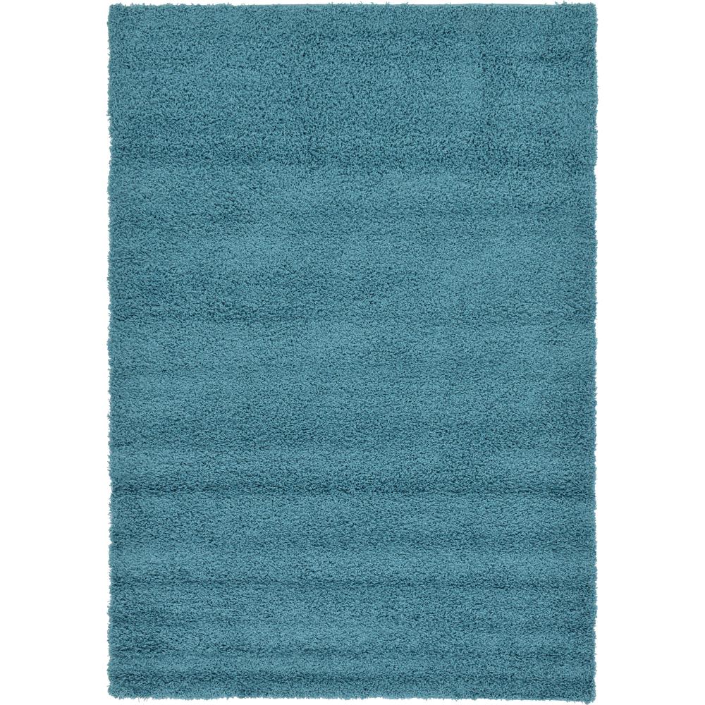 Unique Loom Solid Deep Aqua Blue 6 X 9 Rug 3127847 The Home Unique Loom Solid Deep Aqua Blue 6 X 9 Rug