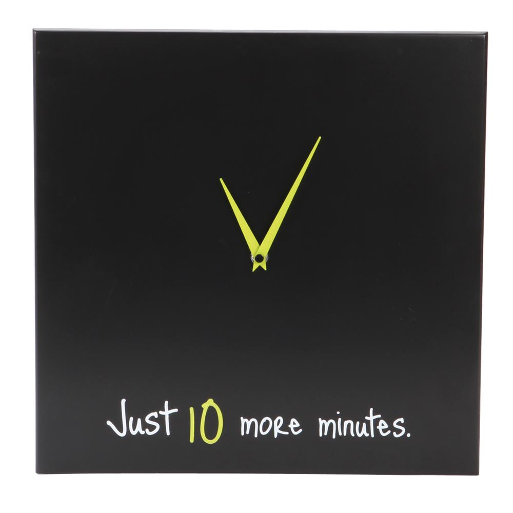 Kiera Grace Snooze 14-inch x 14-inch Wall Clock