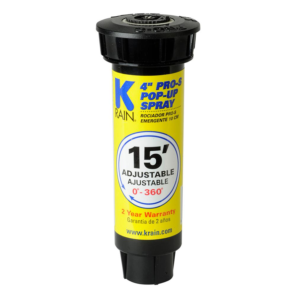 K-Rain Pro S 4 in. Spray with 15 ft. Adjustable Nozzle-24151H - The