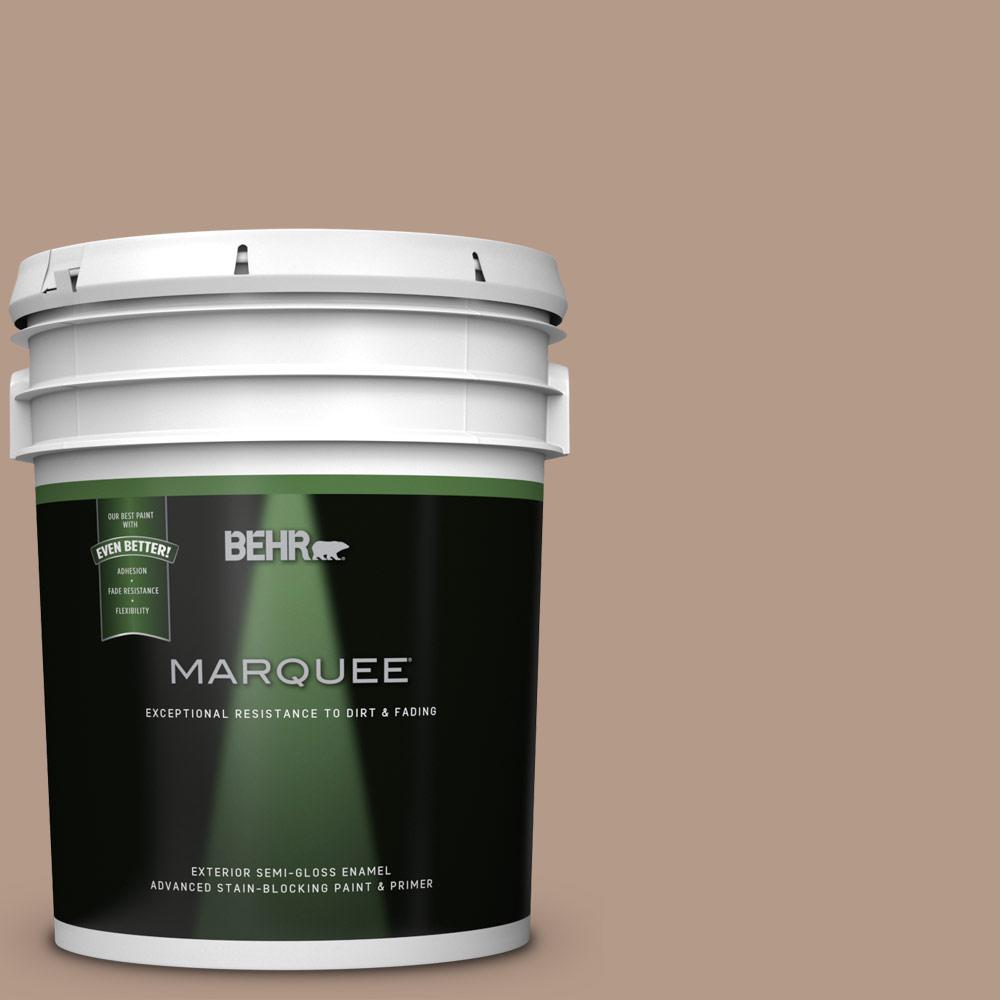 BEHR MARQUEE 5gal. PMD77 Rich Taupe SemiGloss Enamel