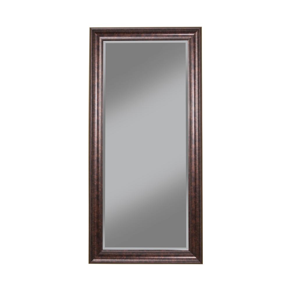 Oil Rubbed Bronze Full Length Leaner Floor Mirror 14211 The Home Depot Oil Rubbed Bronze Full Length Leaner Floor Mirror