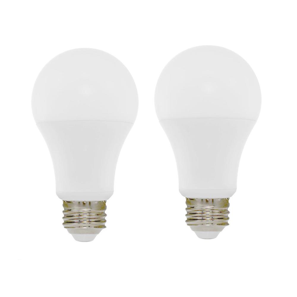 Shatter Resistant Cfl Bulbs Light The Home Depot 60w Equivalent Soft White A19 Dimmable Led Cec Certified Light Bulb 2 Pack