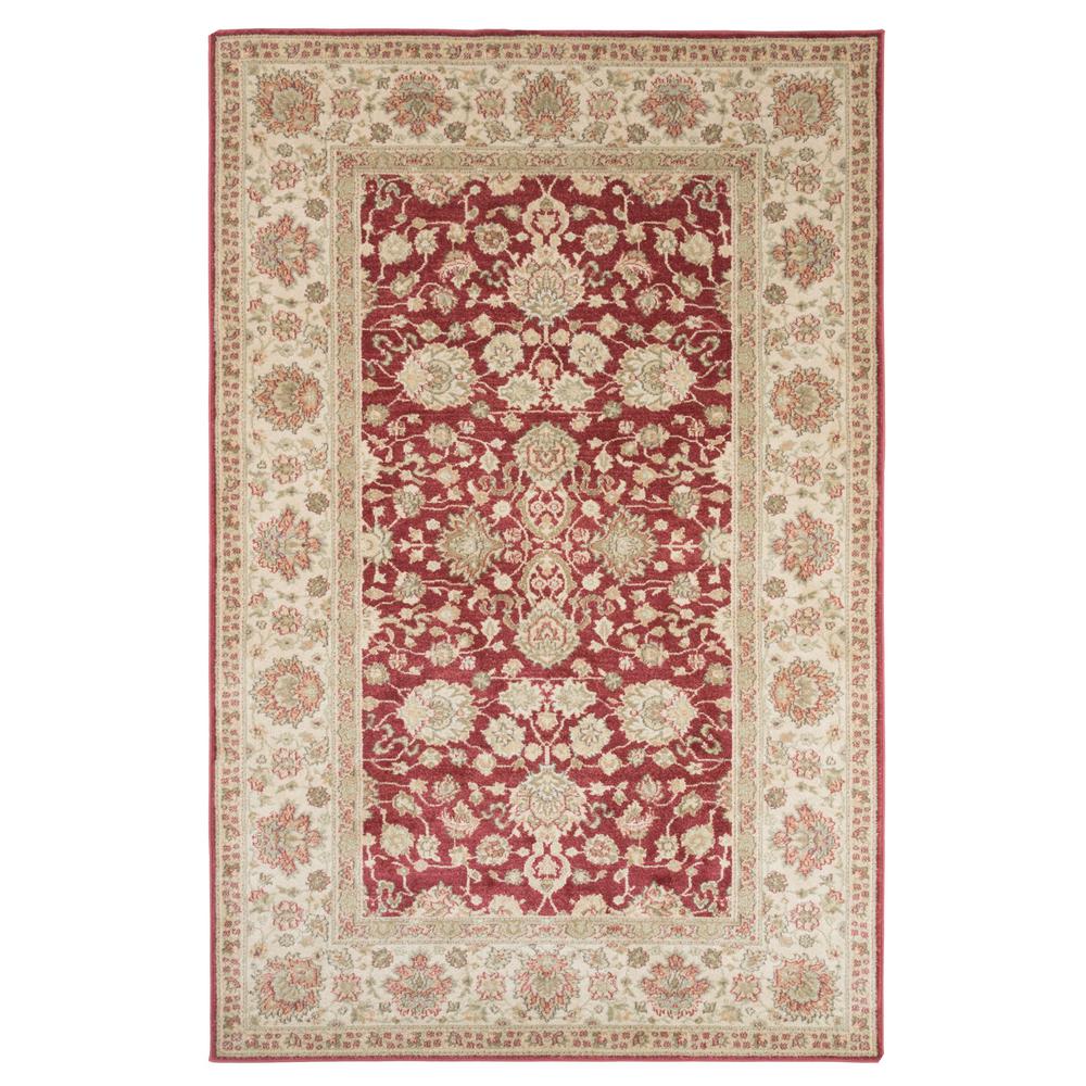Lavish Home Vintage Flowered Red 5 Ft X 8 Area Rug 62 A793 577r Lavish Home Vintage Flowered Red 5 Ft X 8 Area Rug