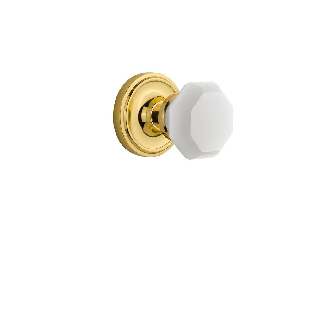 Nostalgic Warehouse Classic Rosette 2 3 4 In Backset Unlacquered