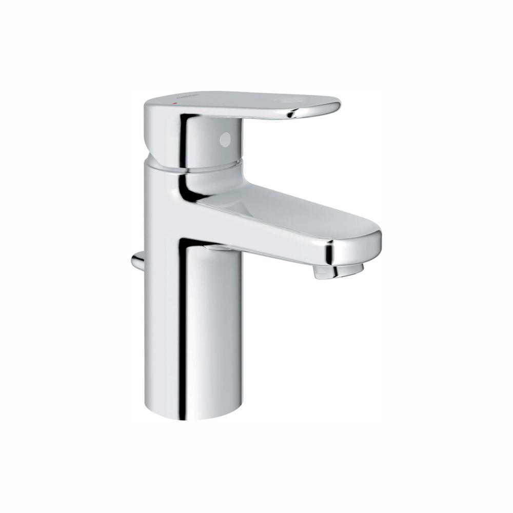 Grohe Europlus Single Hole Handle 1 2 Gpm Bathroom Faucet In Starlight Chrome
