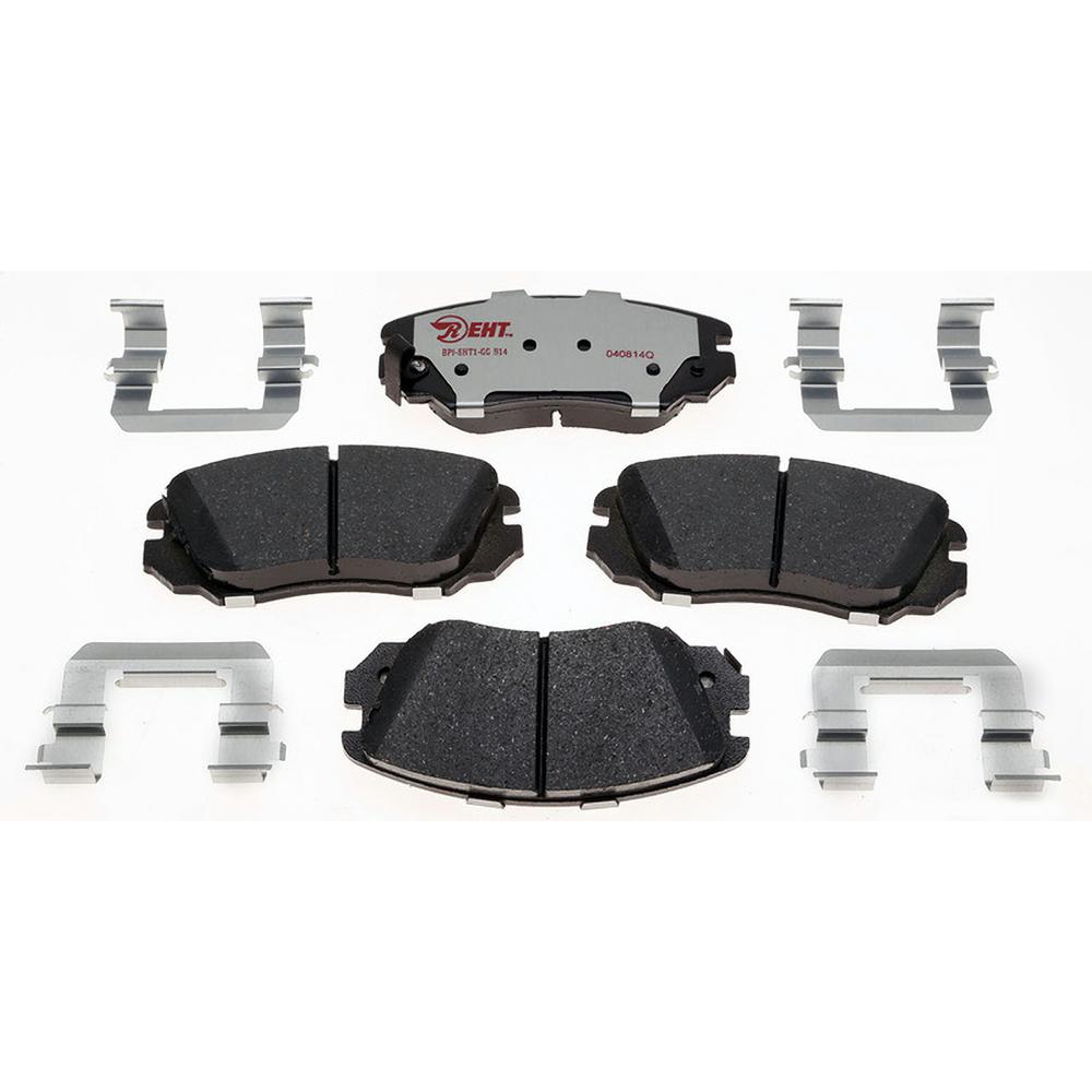 Raybestos Brakes Enhanced Hybrid Technology Disc Brake Pad Front