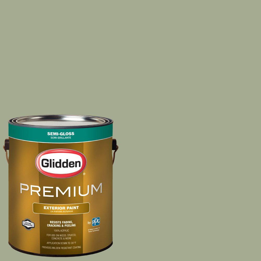 Glidden Premium 1gal. HDGG50 Frosted Pine SemiGloss Latex Exterior