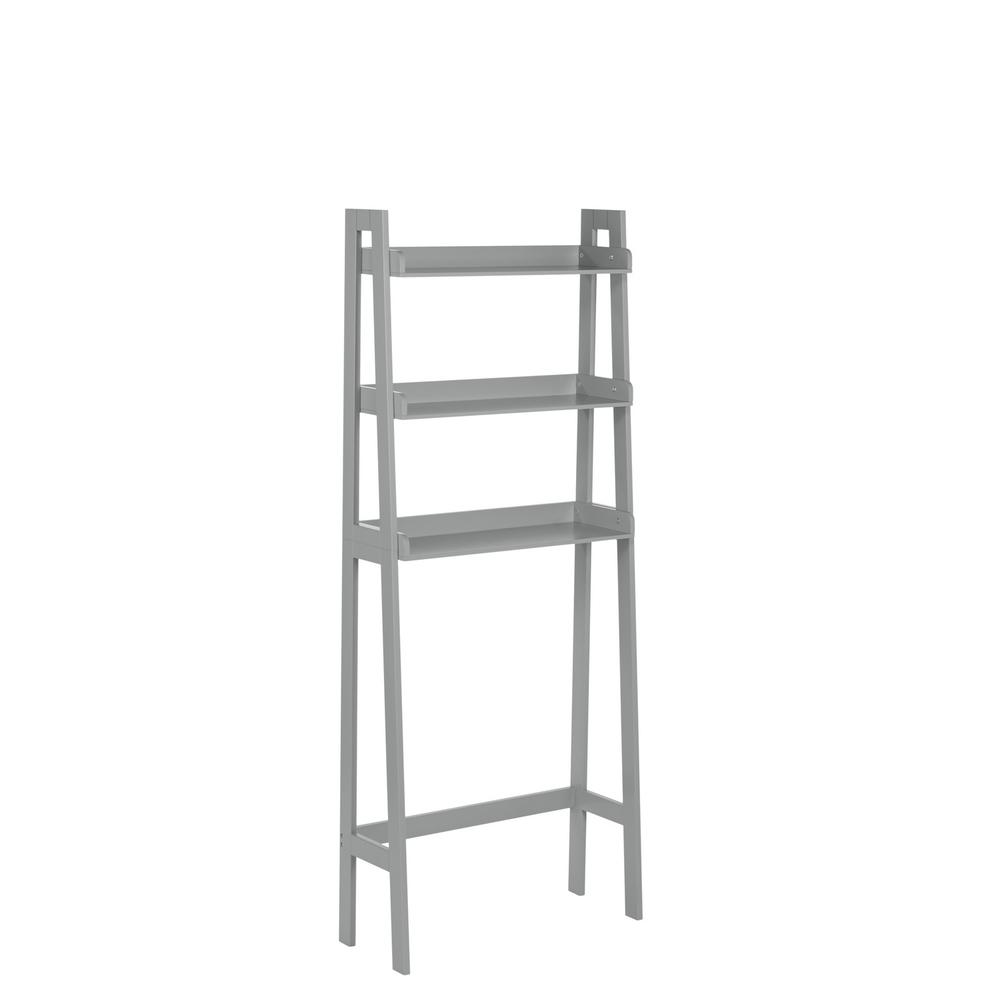 RiverRidge Home Amery Collection 24.88 inch W x 61.5 inch H Space Saver in Gray by RiverRidge Home