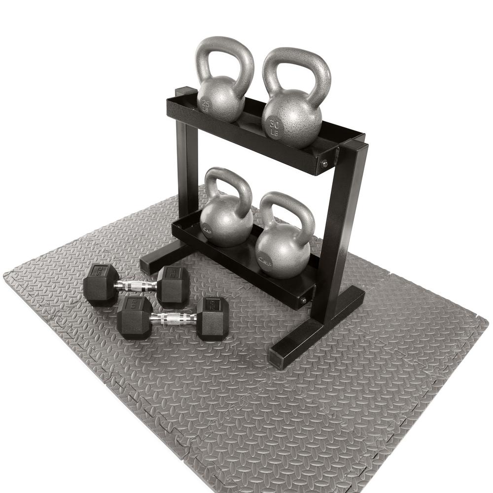 Cap Barbell 24 In X 24 In X 3 4 In Black Extra Thick Eva Puzzle