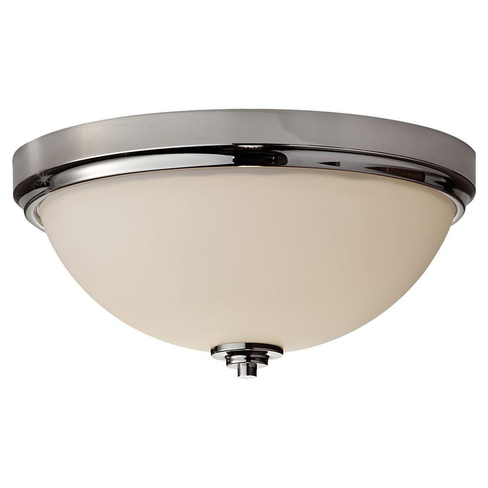 Feiss Malibu 13 1875 In W 2 Light Polished Nickel Contemporary Indoor Flush Mount Ceiling With Opal Etched Gl Shade Feiss Malibu 13 1875 In W 2 Light Polished Nickel Contemporary Indoor Flush Mount Ceiling With Opal Etched Gl Shade