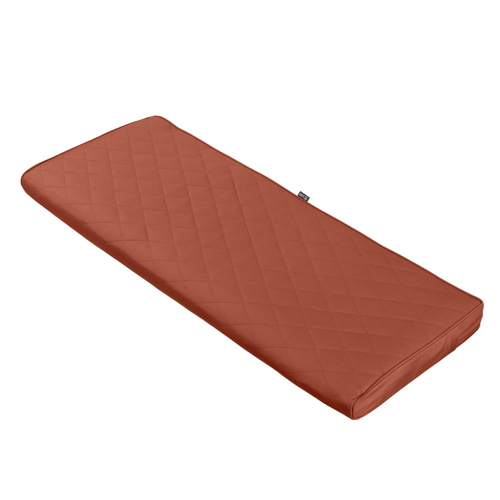 Box Edge Heather Henna Red Bench Cushions Outdoor Cushions