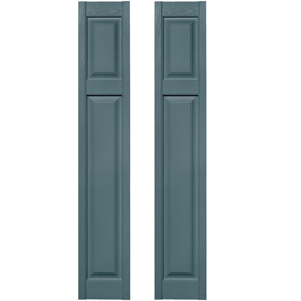 Builders Edge 12 in. x 67 in. Cottage Style Raised Panel Vinyl Exterior