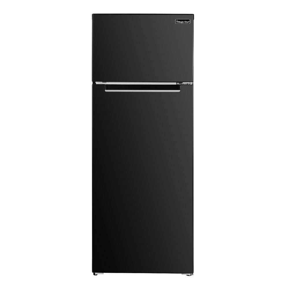 Magic Chef 7.4 cu. ft. 2 Door Mini Fridge in Black