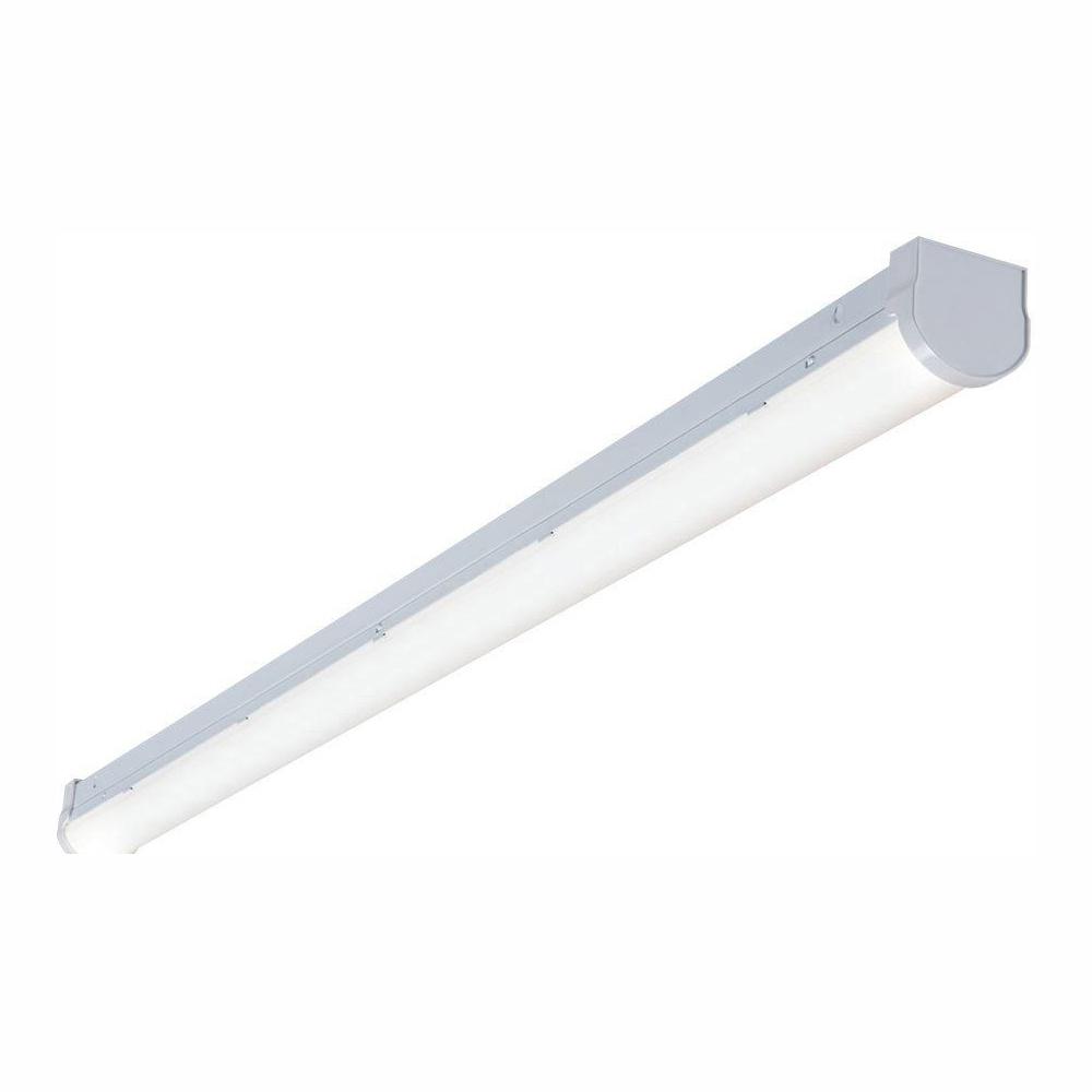4 ft. Linear White Integrated LED Ceiling Strip Light with 2579 Lumens, 4200K, Dimmable 4 ft. Linear White Integrated LED Ceiling Strip Light with 2579 Lumens, 4200K, Dimmable