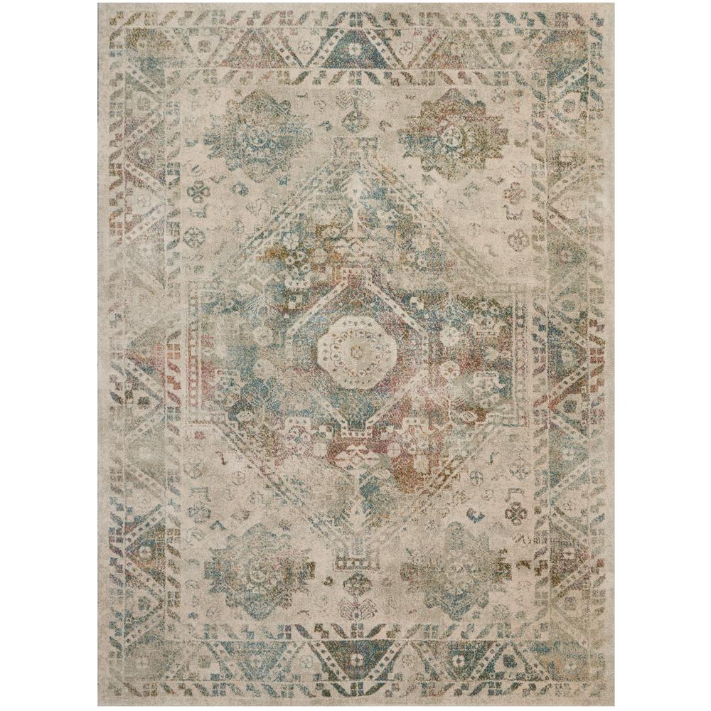 Nourison Fusion Farmhouse Cream 7 ft. 10 in. x 10 ft. 6 in. Area Rug