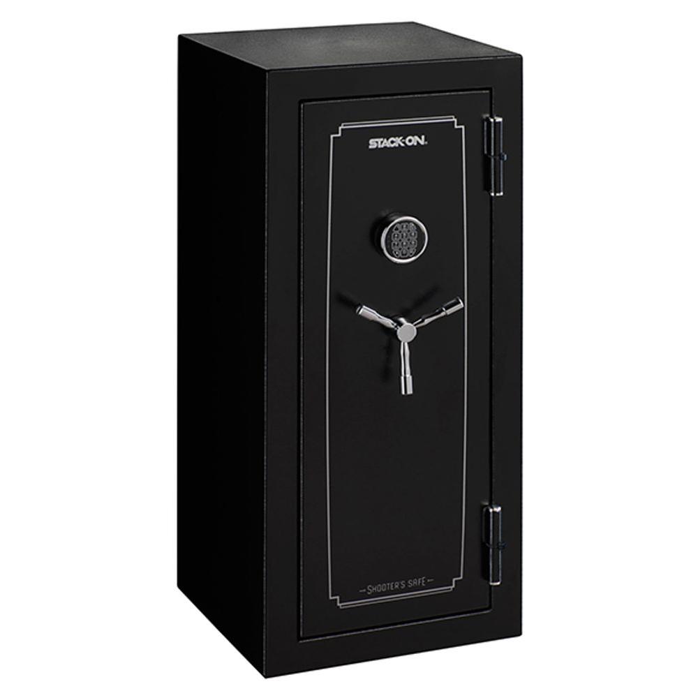 Stack On 10 Gun Black Double Door Security Cabinet Gcdb 924 The