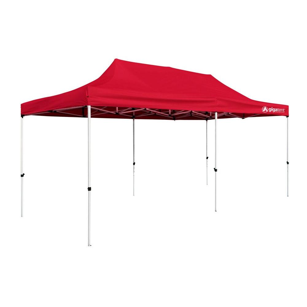 Reviews for GigaTent Party Tent 10 ft. x 20 ft. Red Canopy - GT004R ...