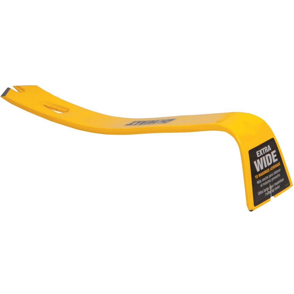 DEWALT ® Spring Steel Flat Bar 12 in. Nail Puller Pry Tools Metal Sheet