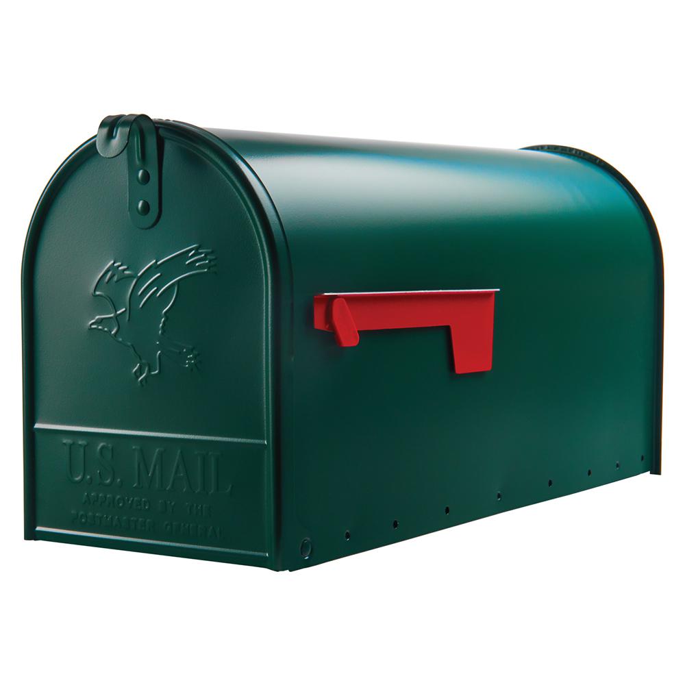 Gibraltar Mailboxes Elite Large Premium Steel PostMount Mailbox in