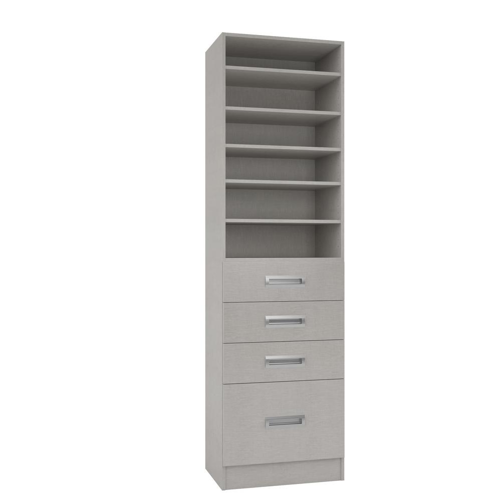 Home Decorators Collection 15 inch D x 24 inch W x 84 inch H Firenze Natural... by Home Decorators Collection