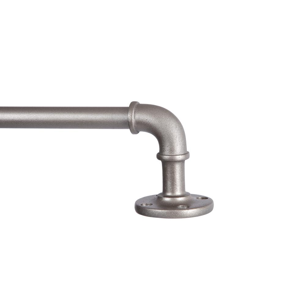Kenney Adler 48 in. 84 in. Adjustable 5/8 in. Indoor/Outdoor Rust