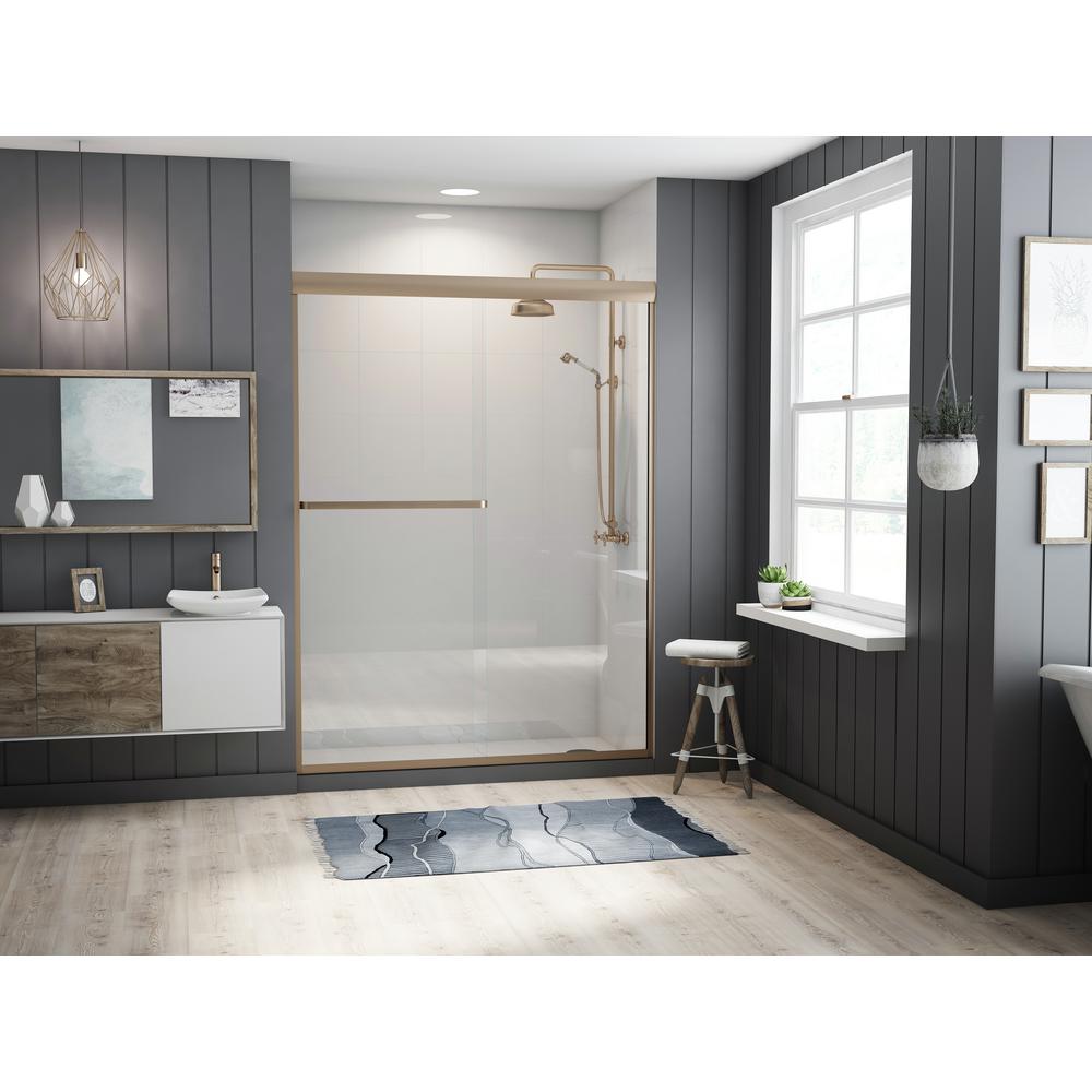 Coastal Shower Doors Paragon 3 16 B Series 56 In X 65 In Semi