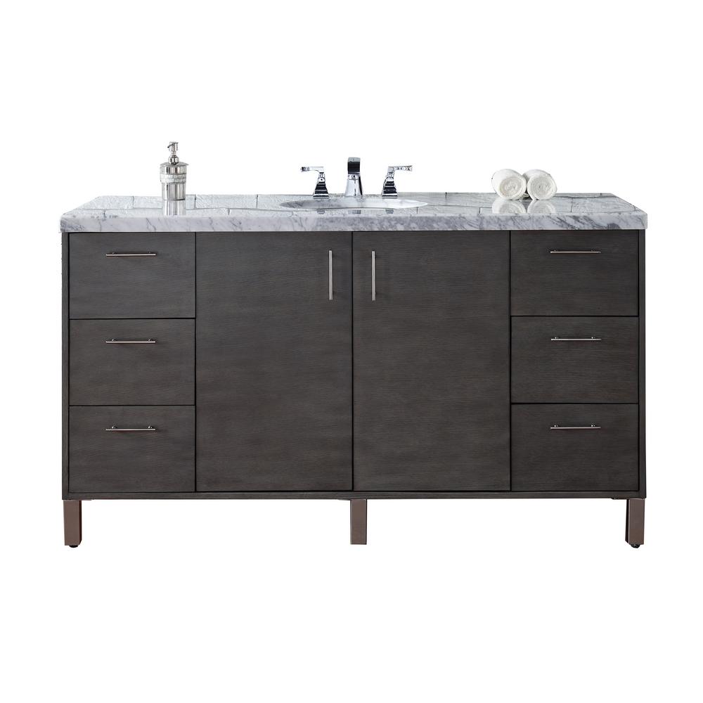 James Martin Signature Vanities Metropolitan 60 in. W Single Vanity in