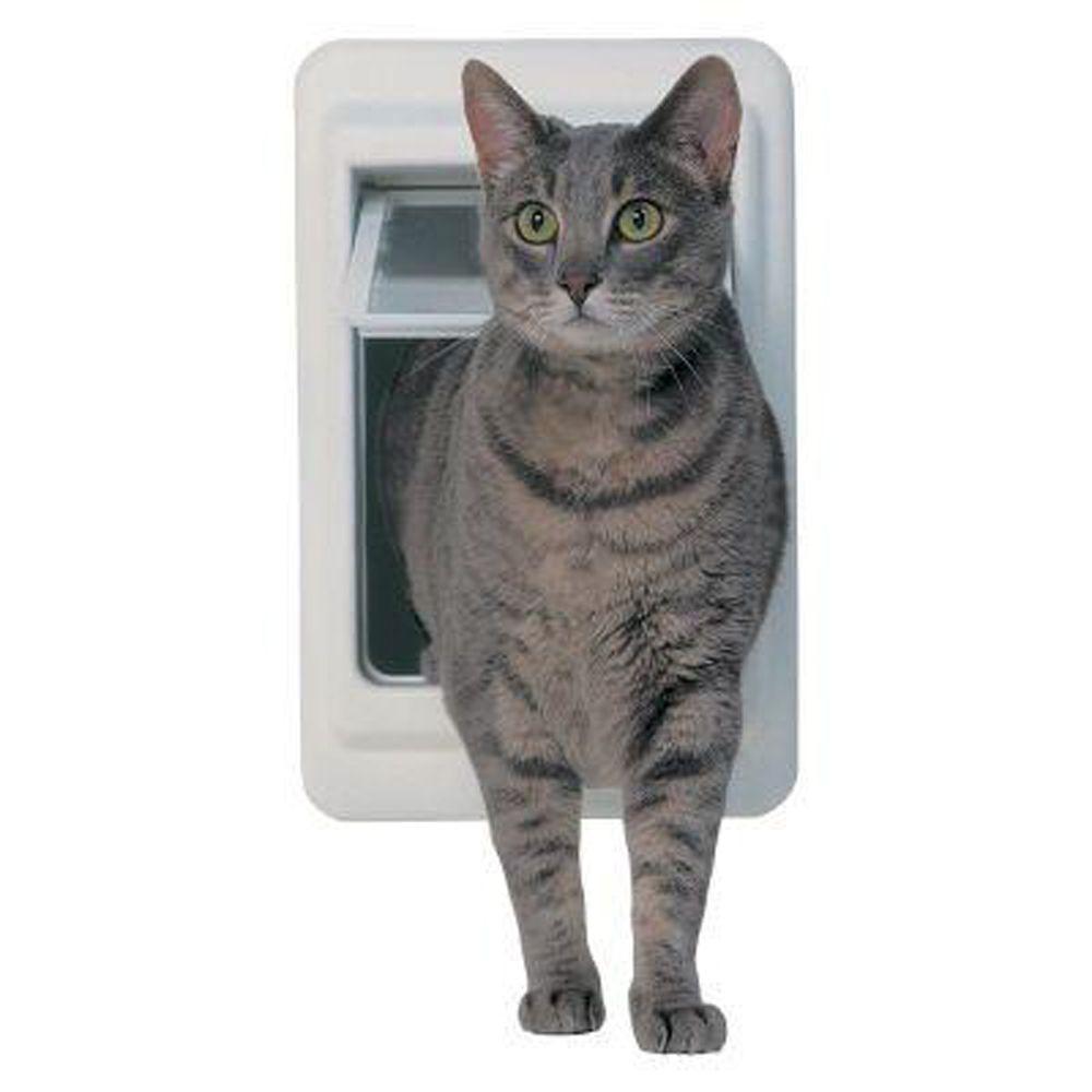 Ideal Pet 7 5 In X 10 5 In Large Chubby Kat Pet Door With Rigid Flap