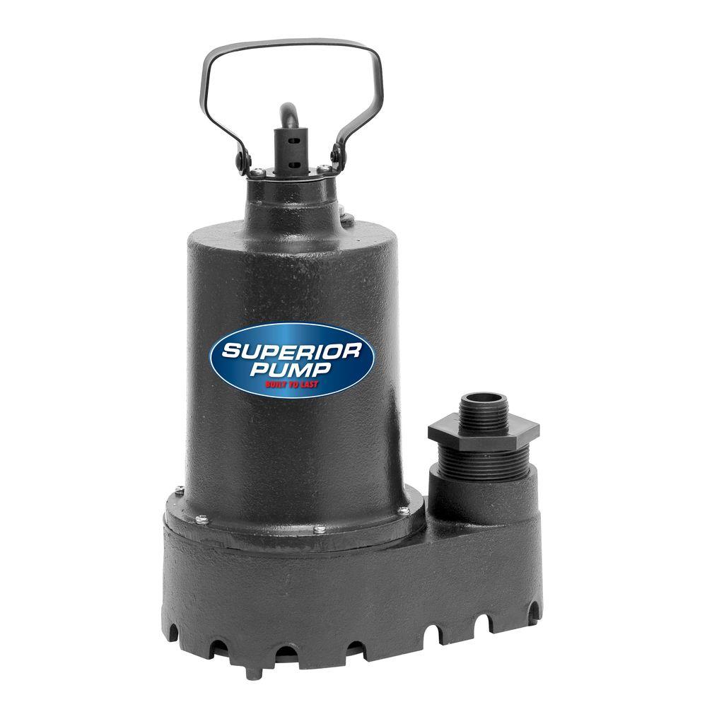 Superior Pump Submersible Utility Pumps 91337 64 1000 