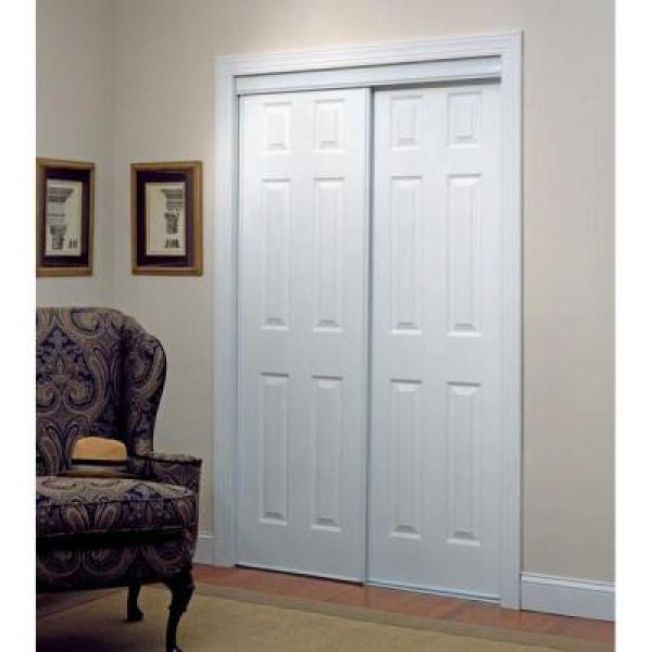 Truporte 106 Series 72 In X 80 In White Composite Bypass Door 340012 The Home Depot