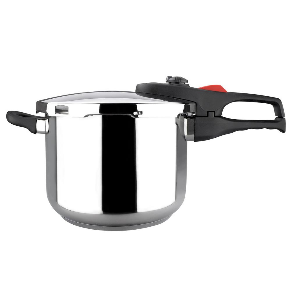 Magefesa Practika Plus 6.3 Qt. Stainless Steel Stovetop Pressure ...