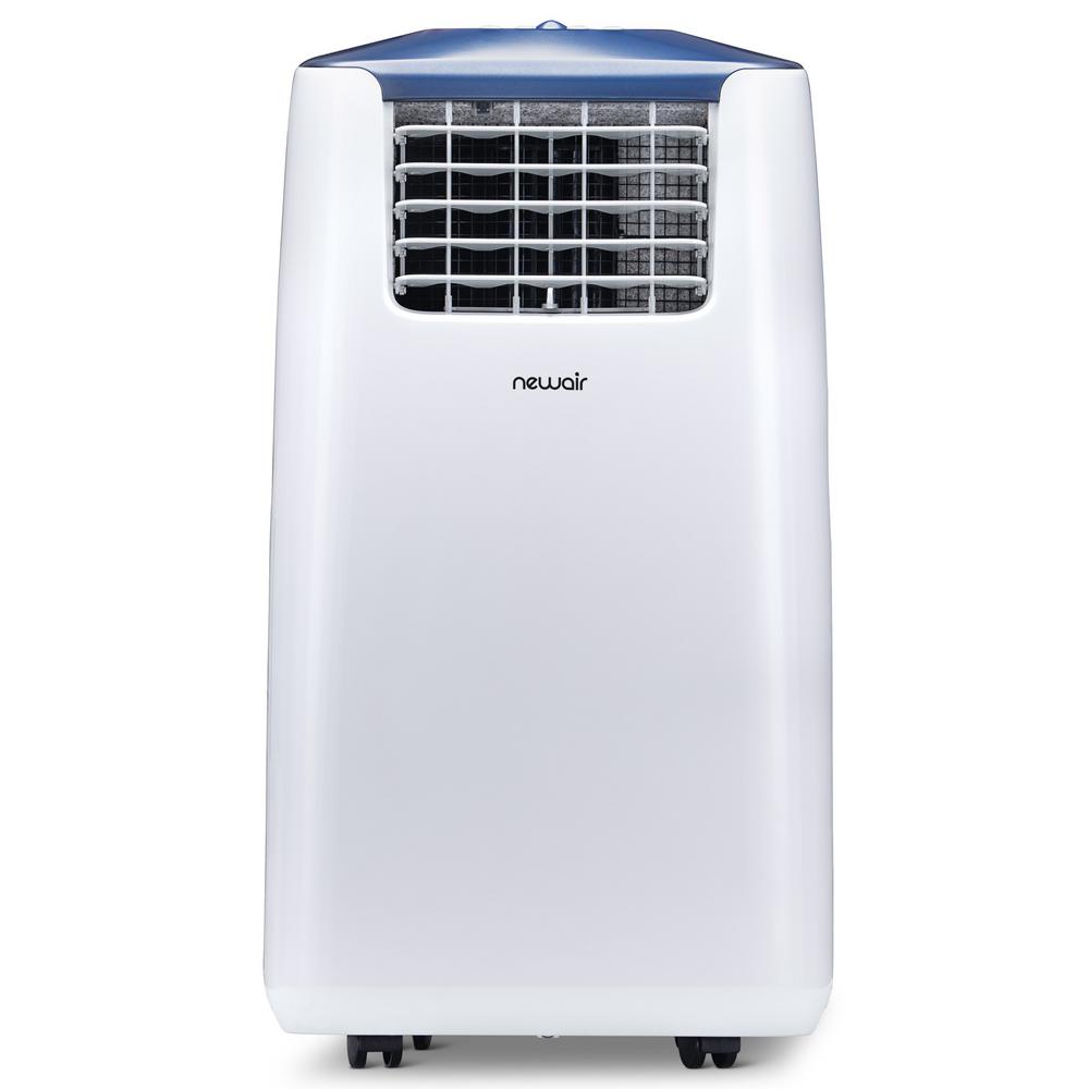 Premium 14,000 BTU (8,600 BTU, DOE) Ultra Compact Portable Air Conditioner and Heater with Remote Control - White