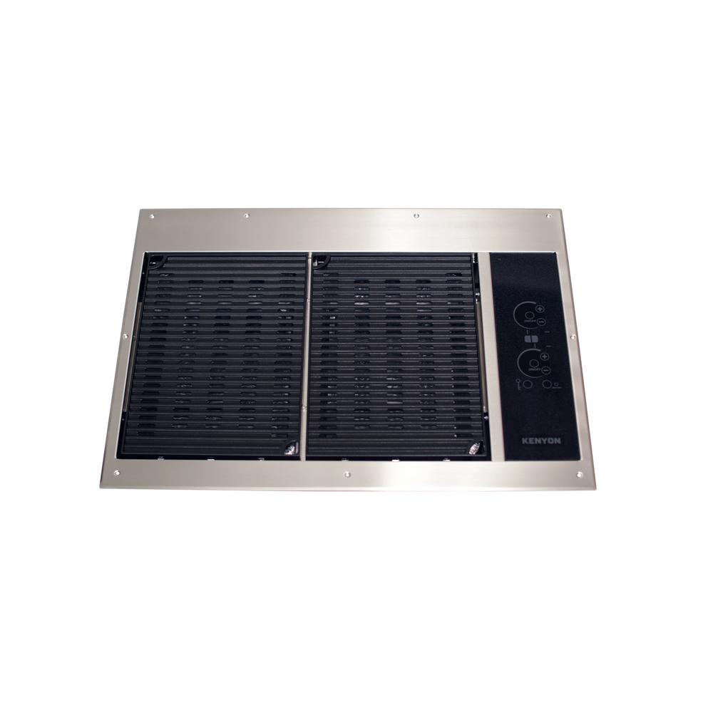 Kenyon Texan No Lid 29 in. 2Burner BuiltIn Electric Grill in